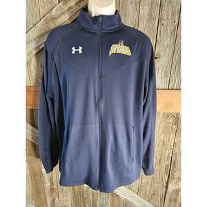 Under armour Tennessee Titans size large L full zip game day jacket Mens EUC